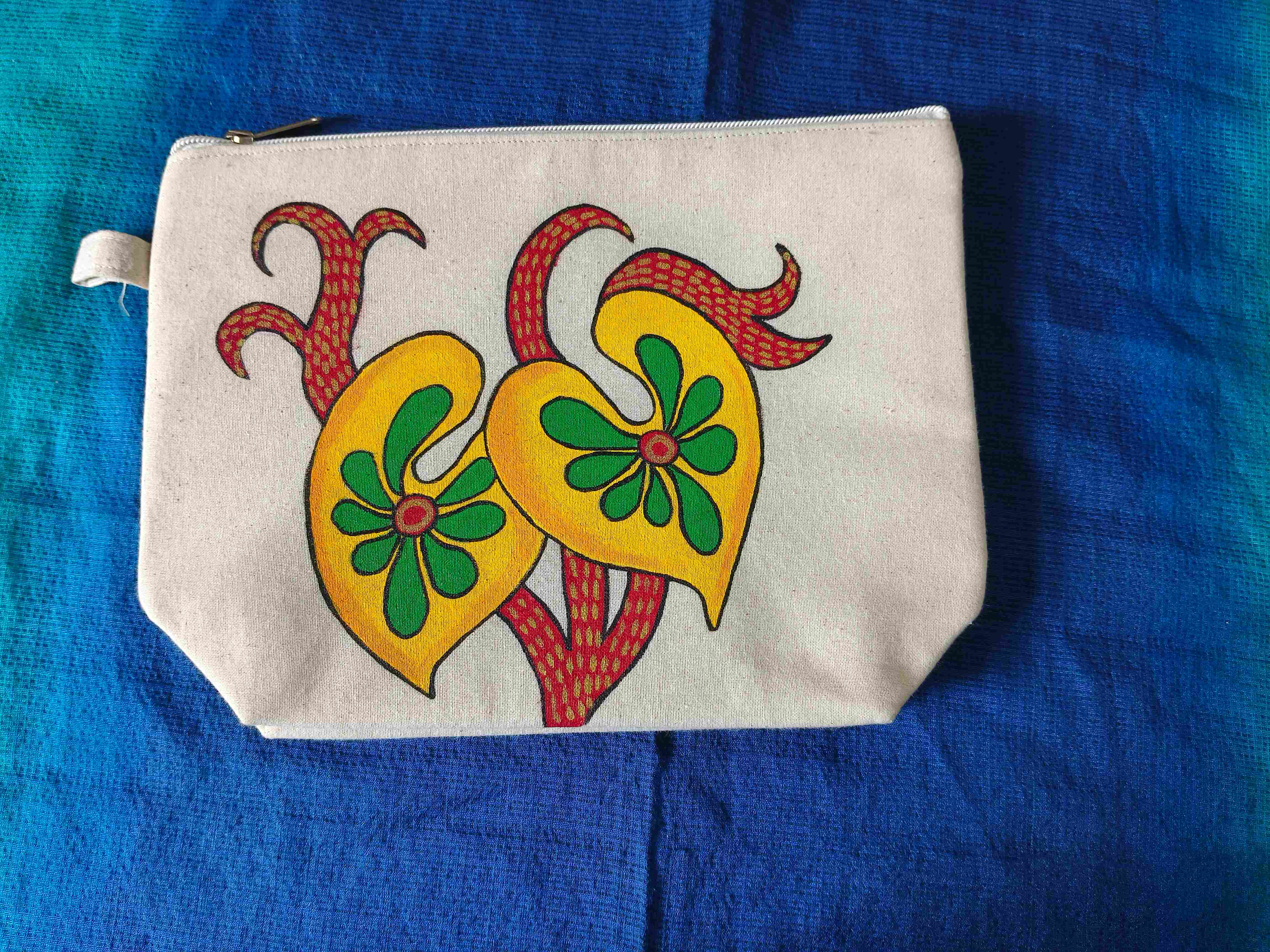 Handpainted Pouch